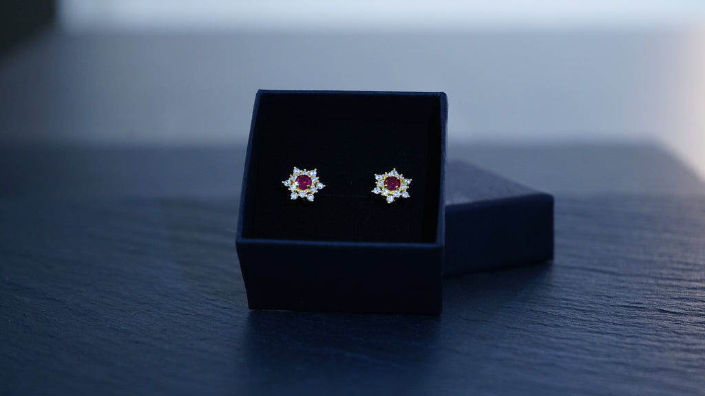 Royal Ruby Ohrringe
