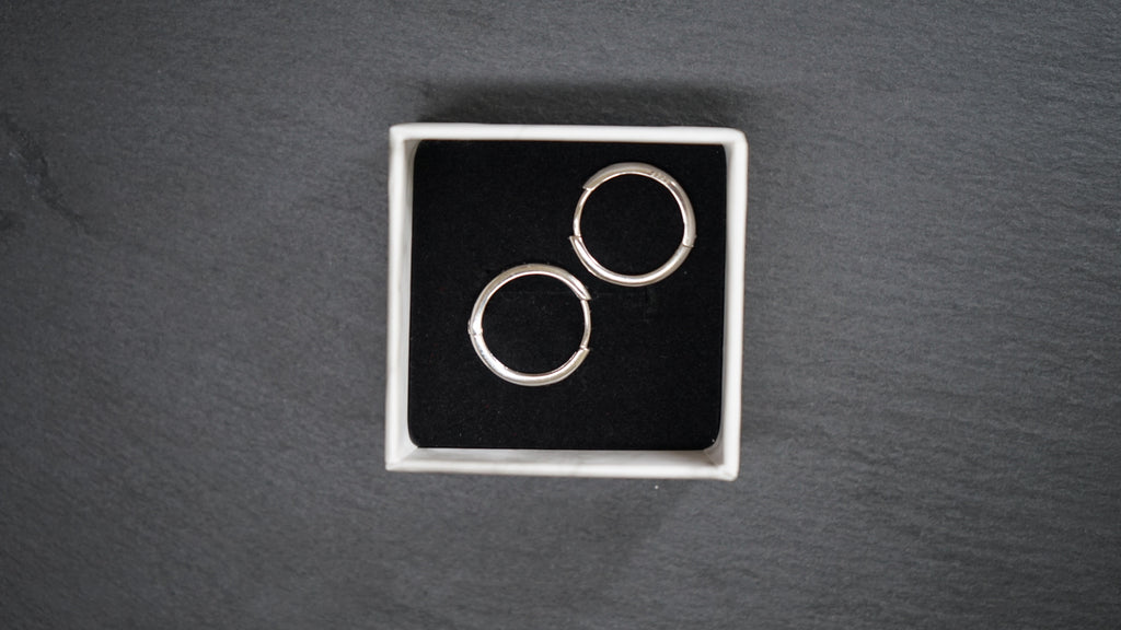 925 Sterling Silber Kreolen – Zeitlose Schlichtheit für jeden Tag.