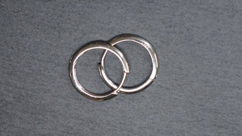 925 Sterling Silber Kreolen – Zeitlose Schlichtheit für jeden Tag.