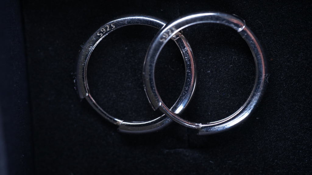 925 Sterling Silber Kreolen – Zeitlose Schlichtheit für jeden Tag.