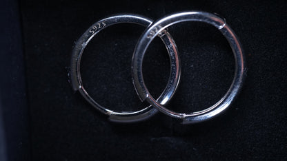 925 Sterling Silber Kreolen – Zeitlose Schlichtheit für jeden Tag.