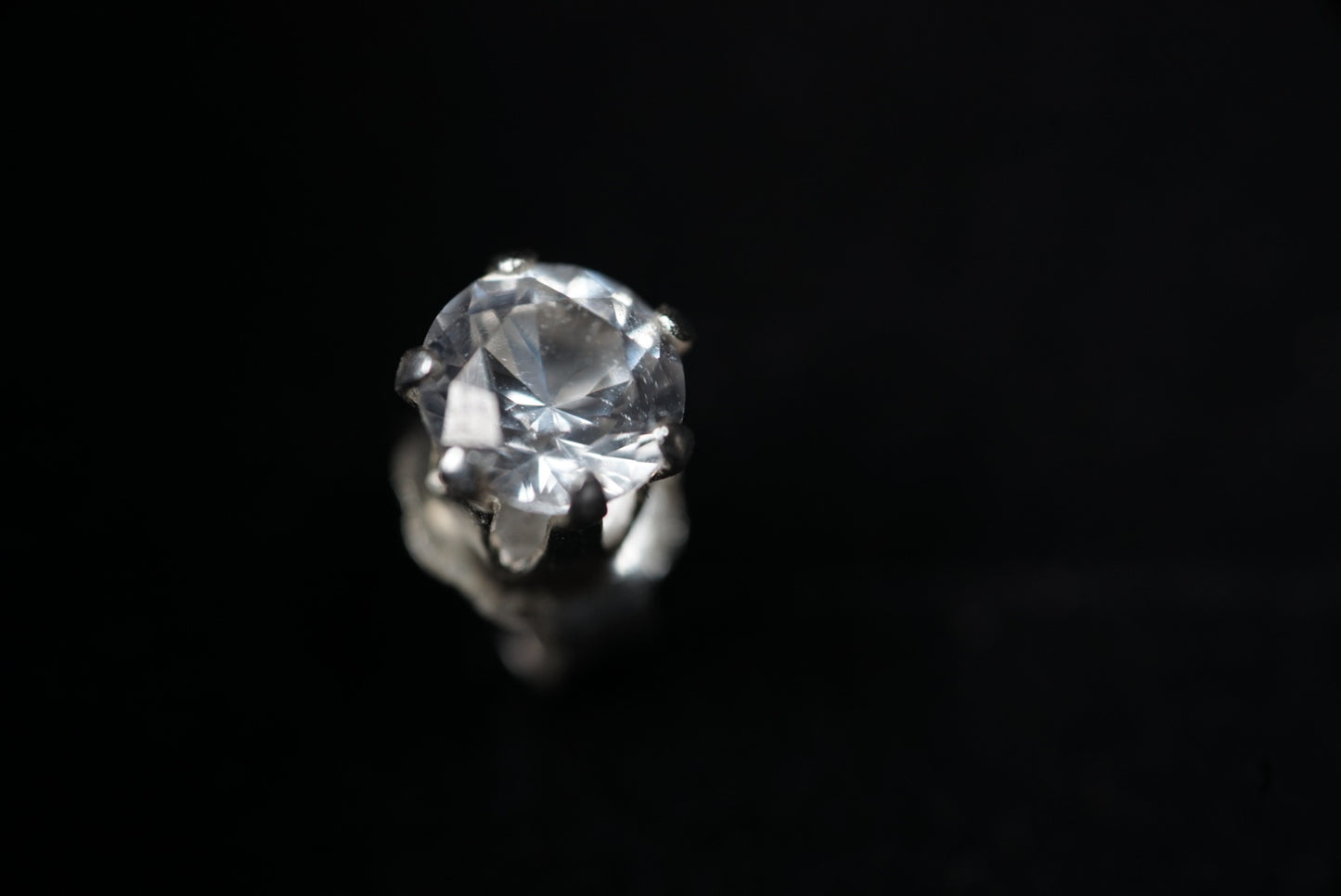White Sapphire Ohrringe