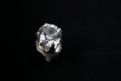 White Sapphire Ohrringe