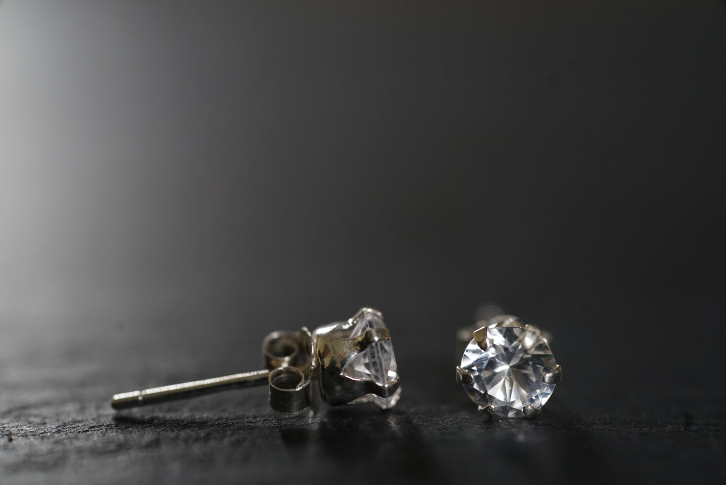 White Sapphire Ohrringe