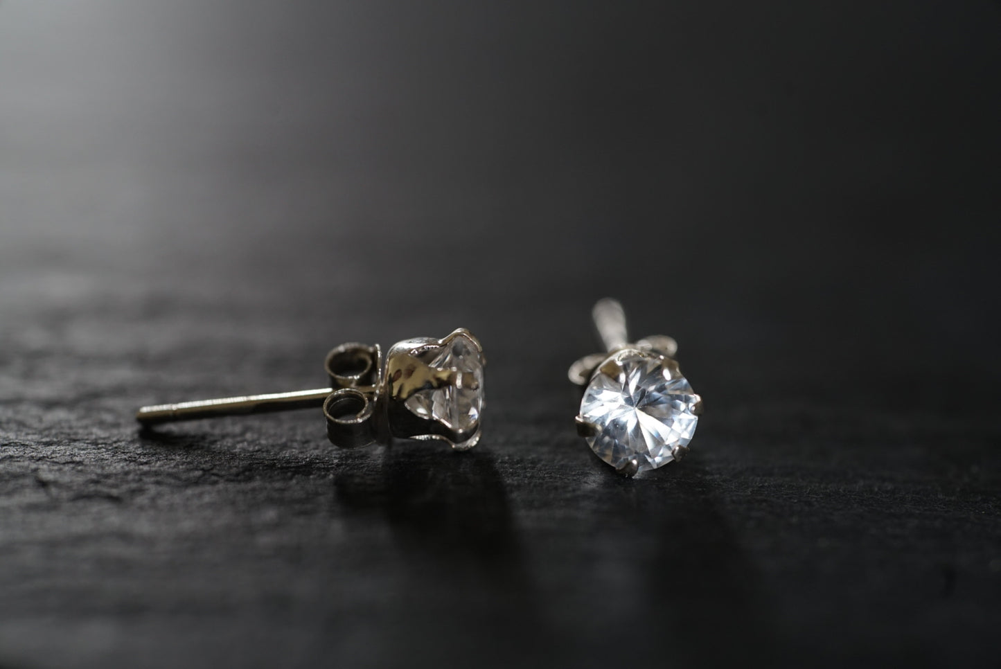 White Sapphire Ohrringe