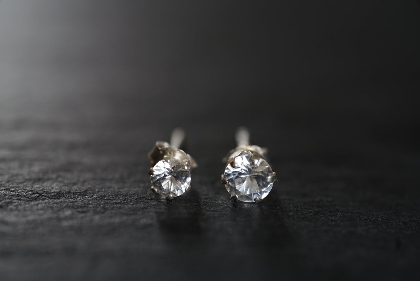 White Sapphire Ohrringe